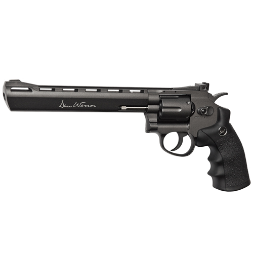 Dan Wesson 8 Inch Black Revolver - 6mm Airsoft