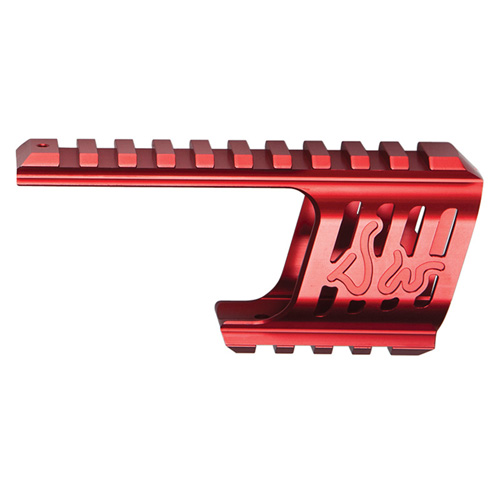 Dan Wesson 715 Weaver Rail Mount - Red