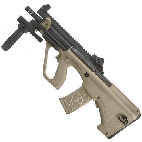 Steyr AUG A3 XS Commando Tan Airsoft Rifle
