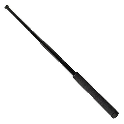 ASP Friction Baton Black Chrome with Foam Handle