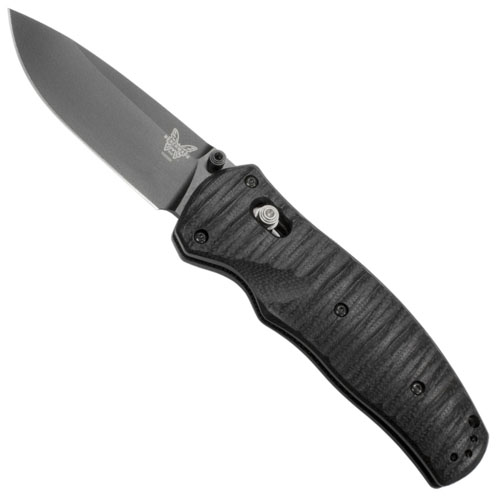 Benchmade Volli Axis-Assisted Black Plain Blade Folding Knife