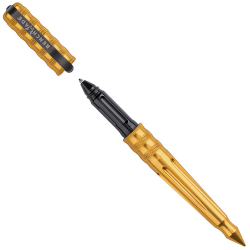 Benchmade Blue Ink Tactical Pen (Gold)