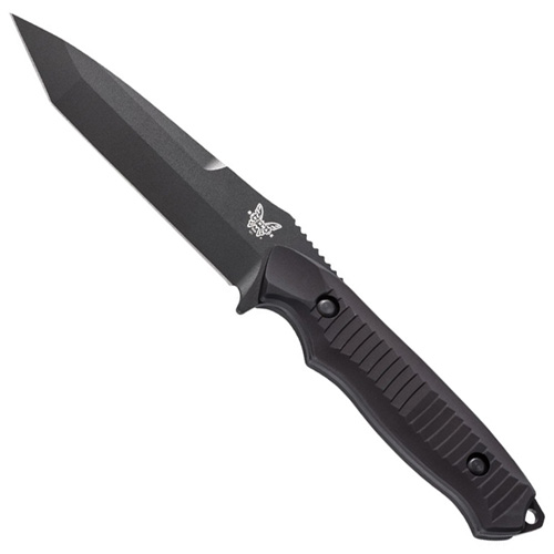 Benchmade Nimravus Tanto Plain Edge BK1 Coated Fixed Blade Knife