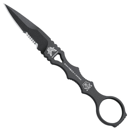 Benchmade SOCP Dagger 3.22 Inch Combo Fixed Blade Knife