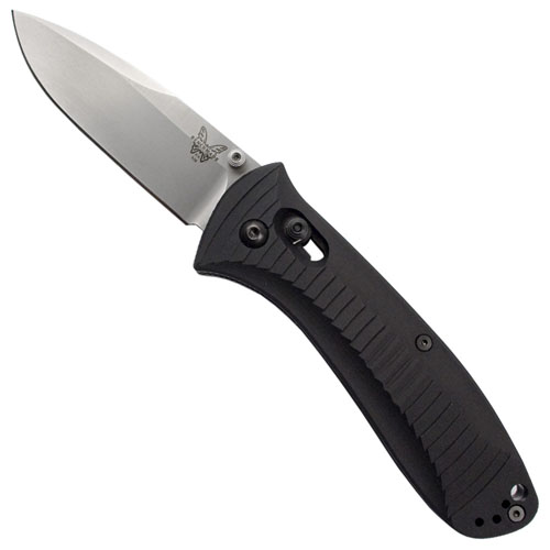 Benchmade Presidio Plain Edge Satin Finish Blade Axis Folding Knife