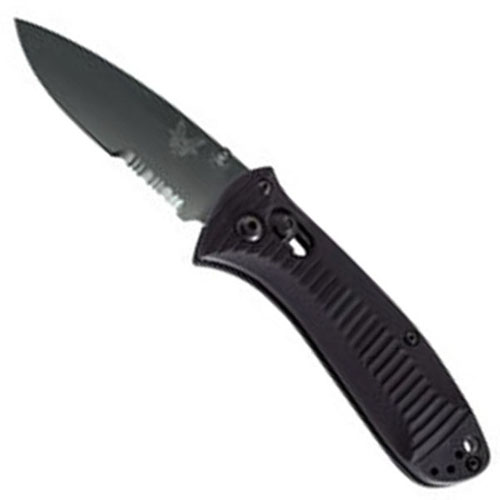 Benchmade Mini-Presidio Serrated Combo Edge Folding Knife
