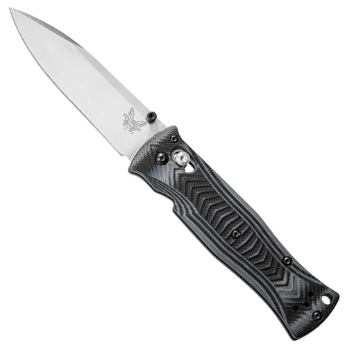 Benchmade Pardue Axis Satin Plain Folding Knife
