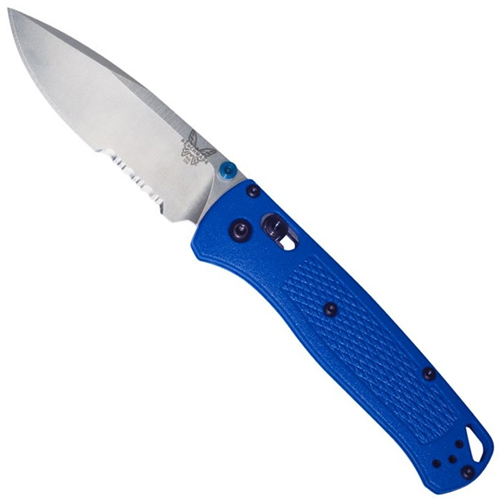 Benchmade Bugout Folding Knife - Half Serrated Edge