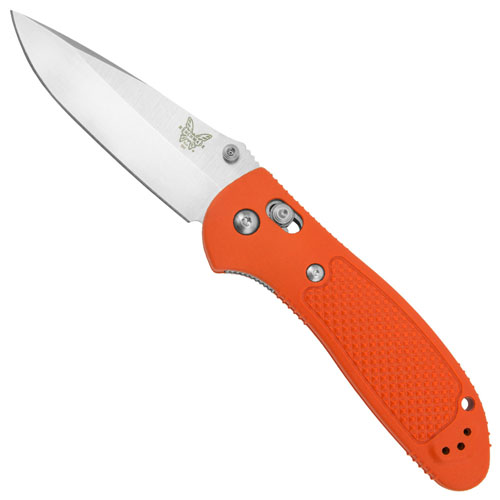 Benchmade Griptilian 3.45 Inch Plain N680 Blade Folding Knife