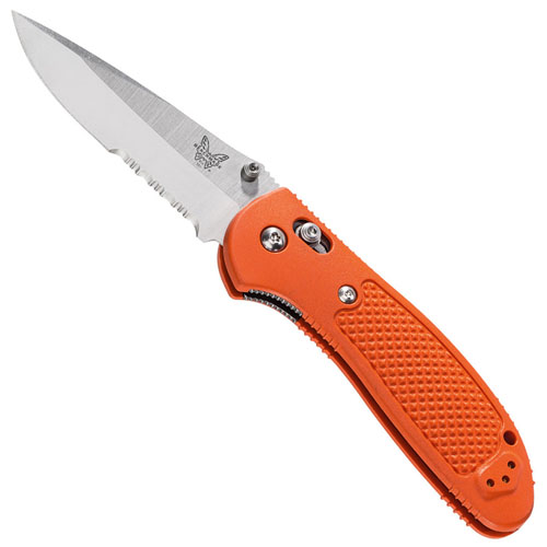 Benchmade Griptilian 3.45 Inch Combo N680 Blade Folding Knife