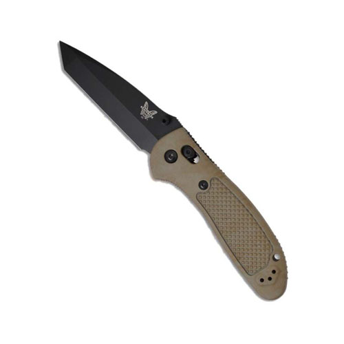 Benchmade Tanto Griptilian Sand Folding Knife