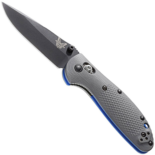 Benchmade Mini Griptilian Drop Point Knife (Black)