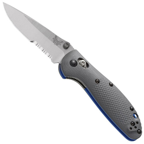 Benchmade Mini Griptilian Serrated Folding Knife