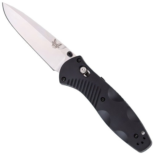 Benchmade Barrage Axis-Assisted 3.6 Inch Satin Plain Blade Folding Knife
