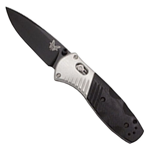 Benchmade Osborne Mini Barrage BK Coated Blade Folding Knife