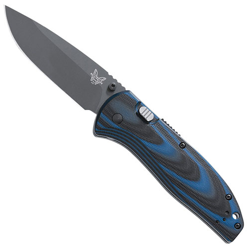 Benchmade APB Assisted 3.6 Inch Black Plain Blade Folding Knife