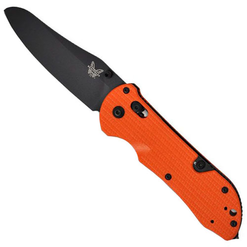 Benchmade Black Plain Blade Triage Rescue Knife