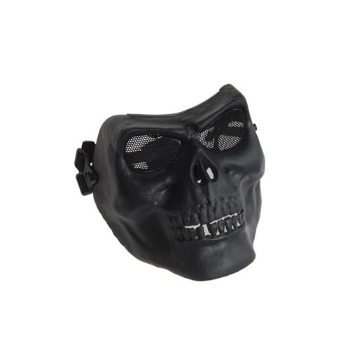 Black Warrior Plastic Face Mask
