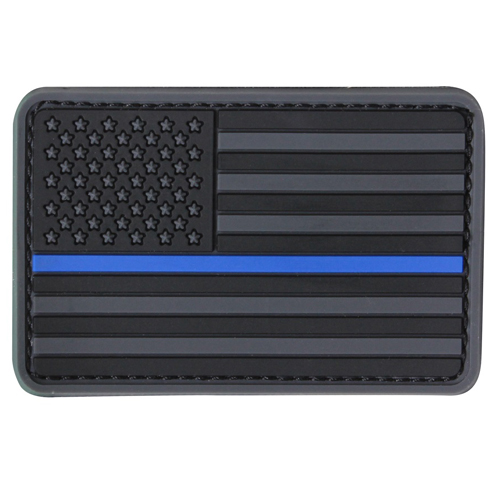 Condor PVC U.S. Flag Patch - Blue Line