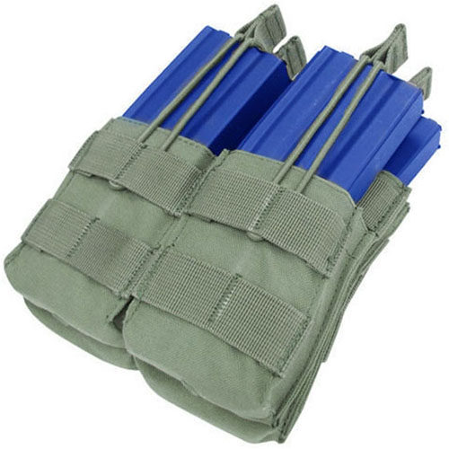 Condor Double M4 Open-Top Mag Pouch (Olive Drab)