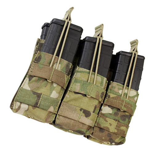 Condor Triple M4 Open-Top Mag Pouch (Multicam)