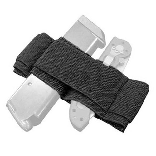 Condor Black Elastic Keeper 2-Pack