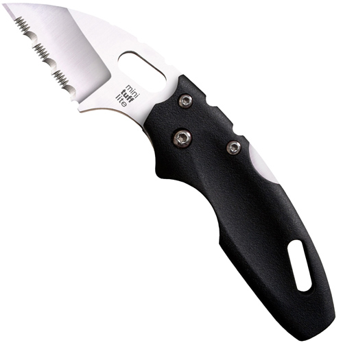 Cold Steel Mini Tuff Lite Serrated Folding Knife