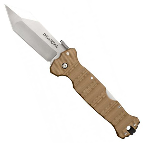 Cold Steel Immortal Tactical Folder Knife - Coyote Tan
