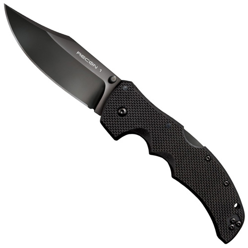 Cold Steel Recon 1 Clip Point Plain Edge Folding Knife