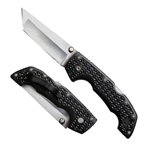 Cold Steel Voyager Medium Tanto Plain Edge Folding Knife