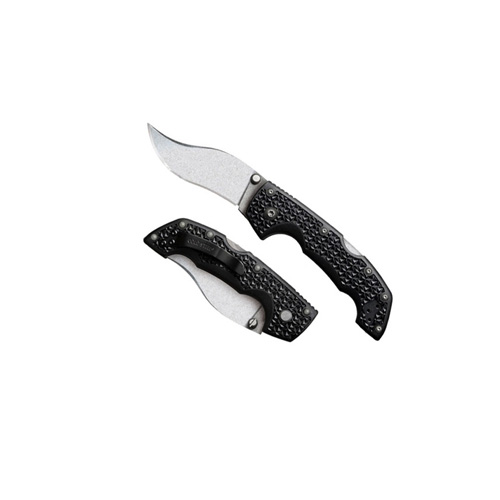Cold Steel Voyager Medium 3 Inch Stonewash Serrated Folding Knife