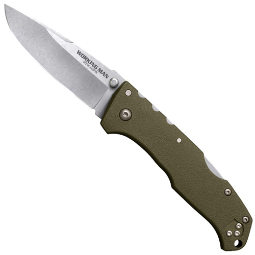Cold Steel Working Man Folding Knife - OD Green