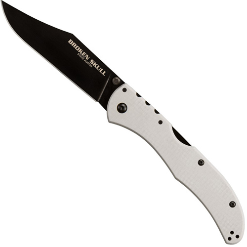 Broken Skull Steve Austin Folding Knife - Grey