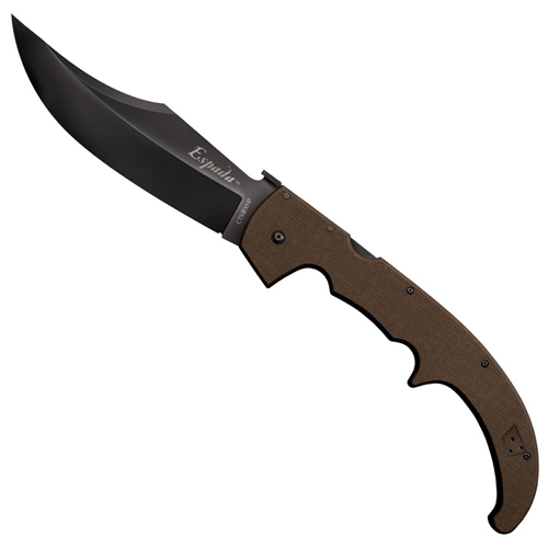 Cold Steel XL G-10 Espada Knife DLC Blade Dark Earth