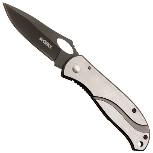 CRKT Pazoda Large Drop Point Plain Blade Folding Knife