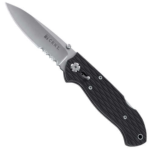CRKT Lake 111Z 3.125 Inch Combination Edge Knife