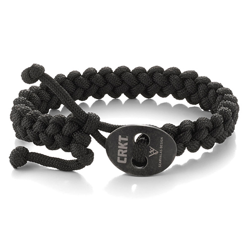 CRKT 9350KL Quick Release Large Black Paracord Bracelet