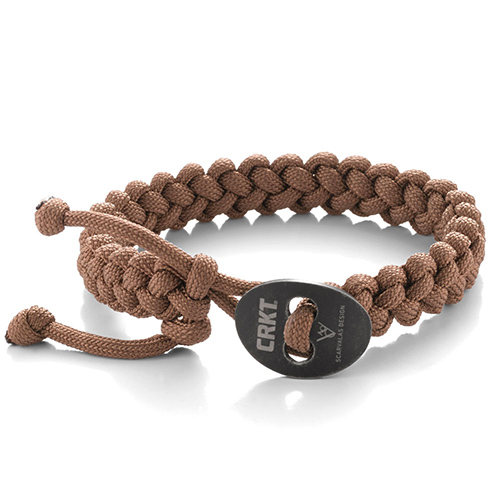 CRKT Quick Release Large Tan Paracord Bracelet