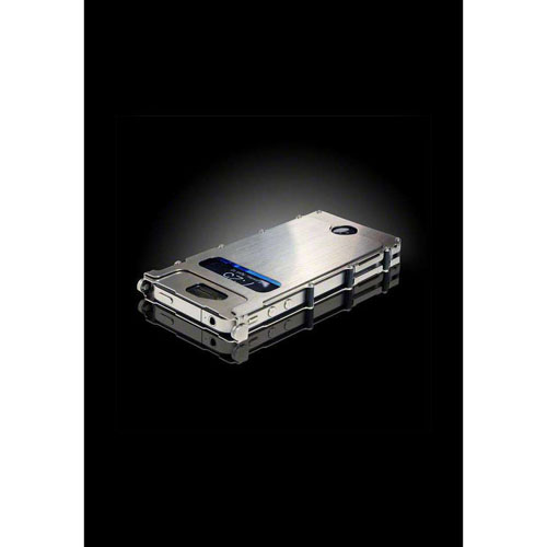 CRKT iNoxCase Stainless Steel iPhone 4 CaseSilver