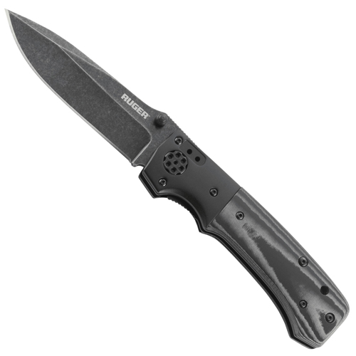 CRKT Ruger All-Cylinders Revolver Knife Plain Edge