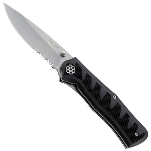 CRKT Ruger Compact Partially Serrated Knife