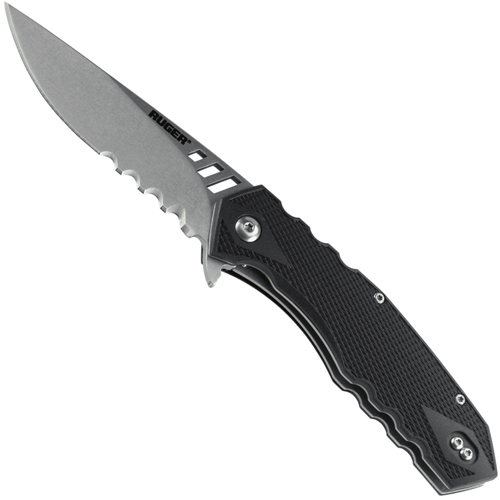 Ruger Follow-Through Compact Knife - Serrated Edge