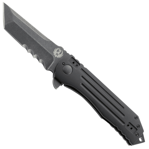 CRKT Ruger 2-Stage Knife Serrated Edge Flipper
