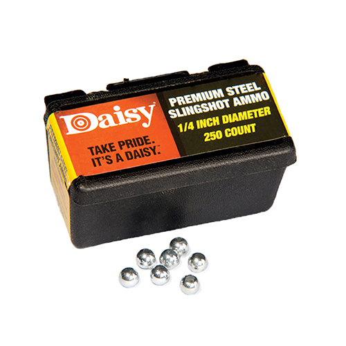 Daisy PowerLine 1/4-inch Steel Slingshot Ammo