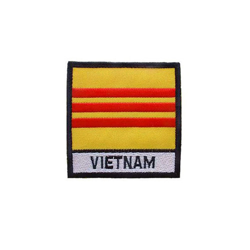 Patch Vietnam Flag With Tab