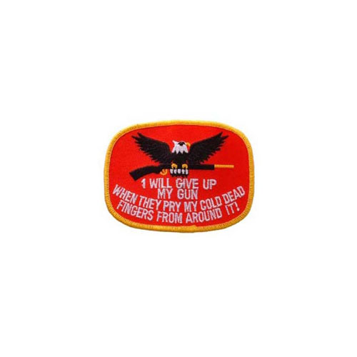 I Will Give Up Gun Patch