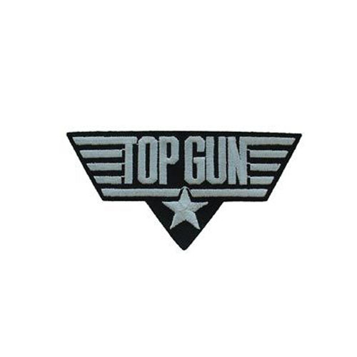 Top White 3 Inch Usn Gun Patch