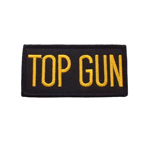 Usn Tab Top Gun 4 Inch Patch
