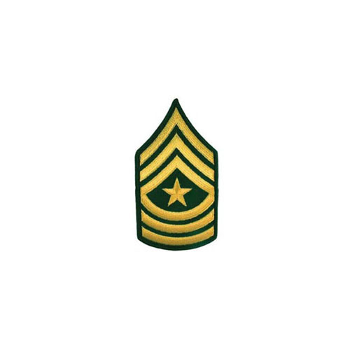 Patch Army E9 SGT Major Pair Dress Green