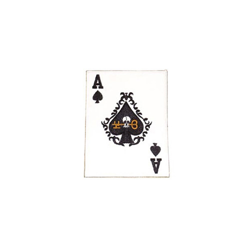 Patch Card Ace-Spade